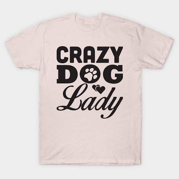 Crazy Dog T-Shirt by nektarinchen